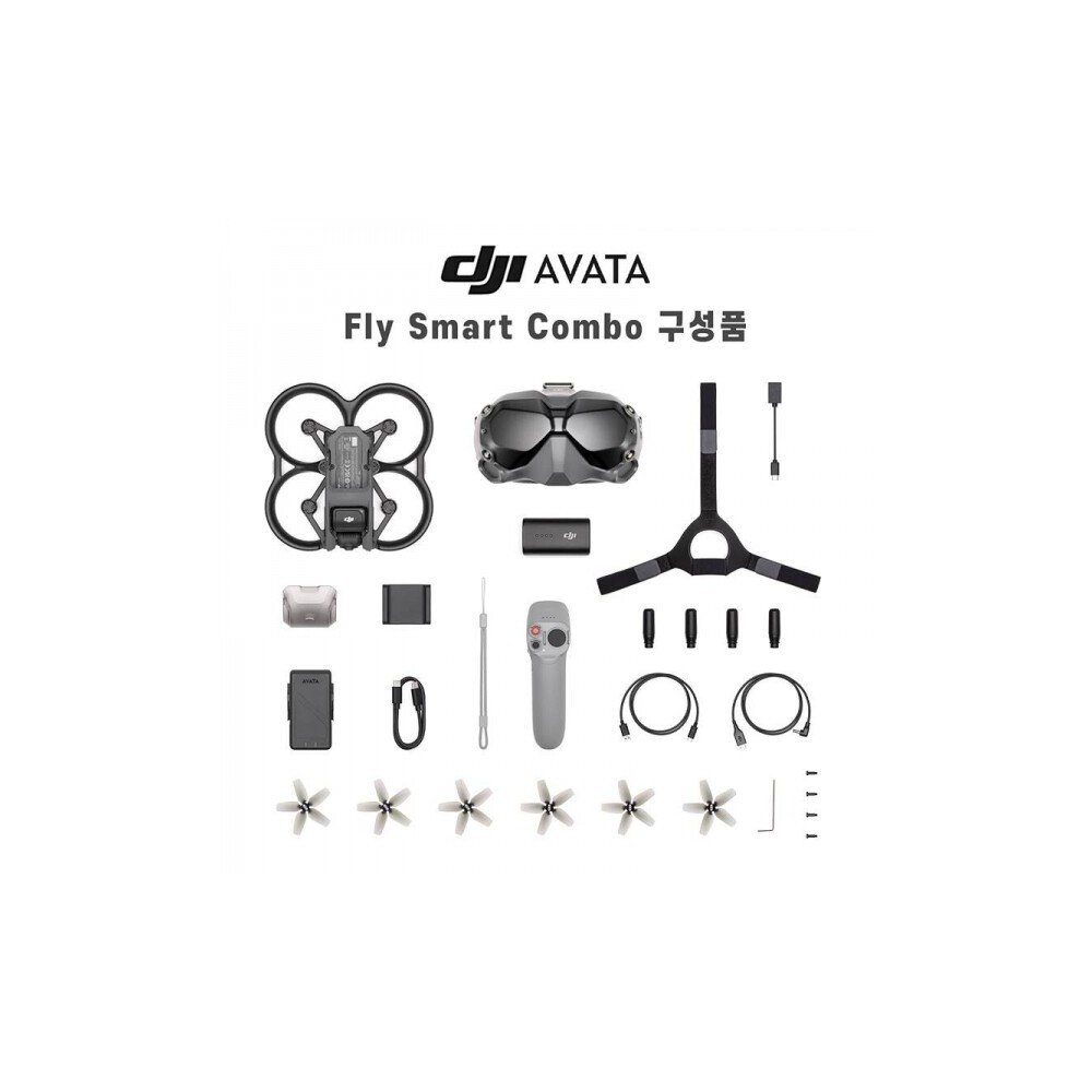 [DJI] DJI Avata 플라이 스마트 콤보 (Fly Smart Combo)（DJI FPV Goggles V2 )